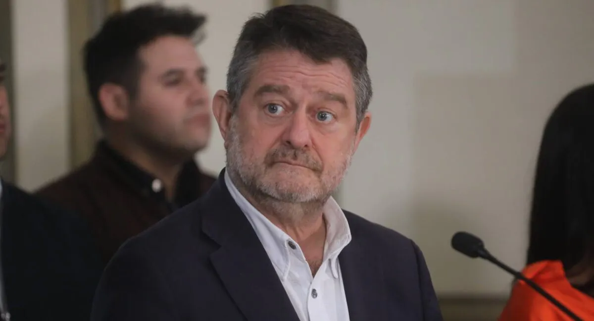 Claudio Orrego 📷 Agencia Uno