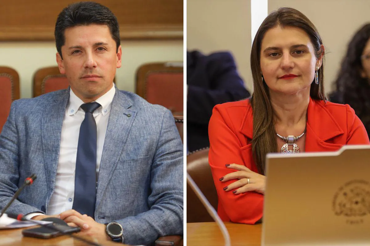 Mauro González (RN) y Sofia Cid (PRep)