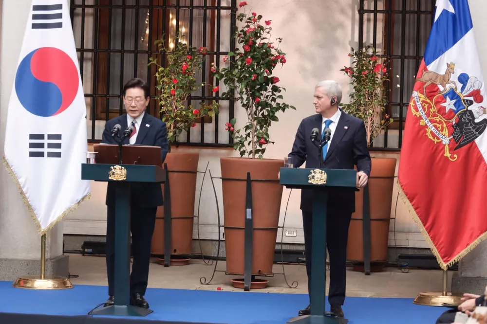 Presidente Kast y Presidente Lee Jae Myung en visita oficial / CRISTIAN GONZALEZ / THE TIMES LATINO