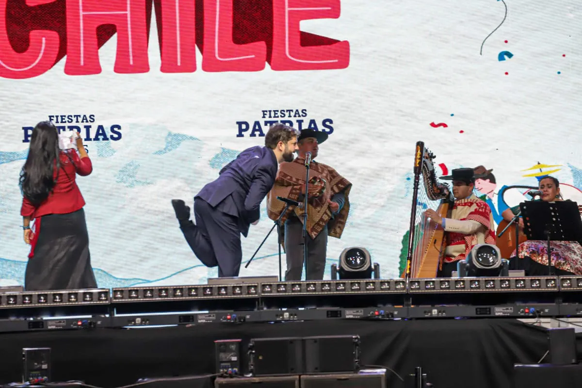 Presidente Boric Fotógrafo Cristian Daniel González Henríquez para The Times en Español 