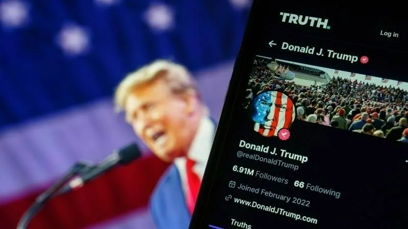Truth Social Donald Trump E P A - E F E / W I L L O L I V E R