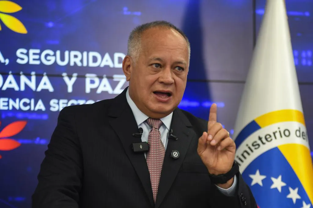 Diosdado Cabello Agencia Xinhua