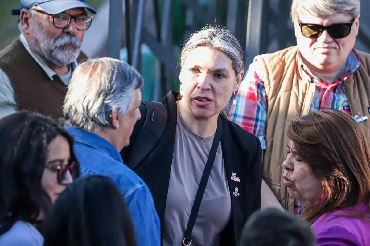 Cierre Campaña Jeannette Jara Bárbara Figueroa   Fotógrafo Cristian Daniel González Henríquez para The Times en Español