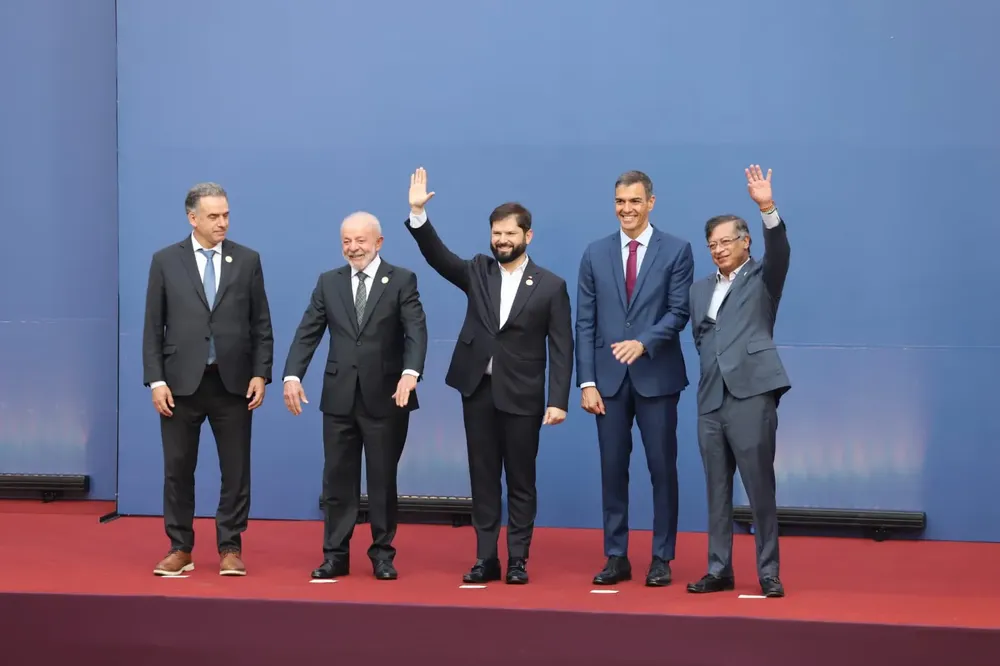 “Democracia Siempre”: Presidente Boric lidera cumbre progresista Fotógrafo Cristian Daniel González Henríquez para The Times en Español 