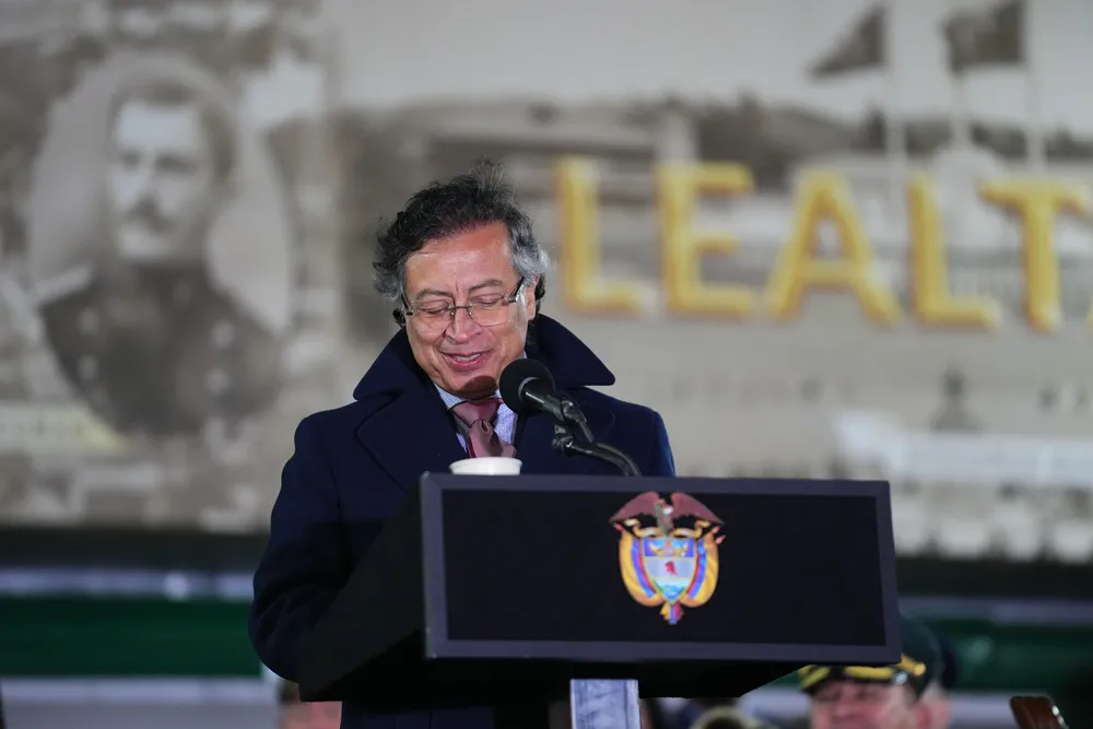 Gustavo Petro Xinhua/Andrés Moreno