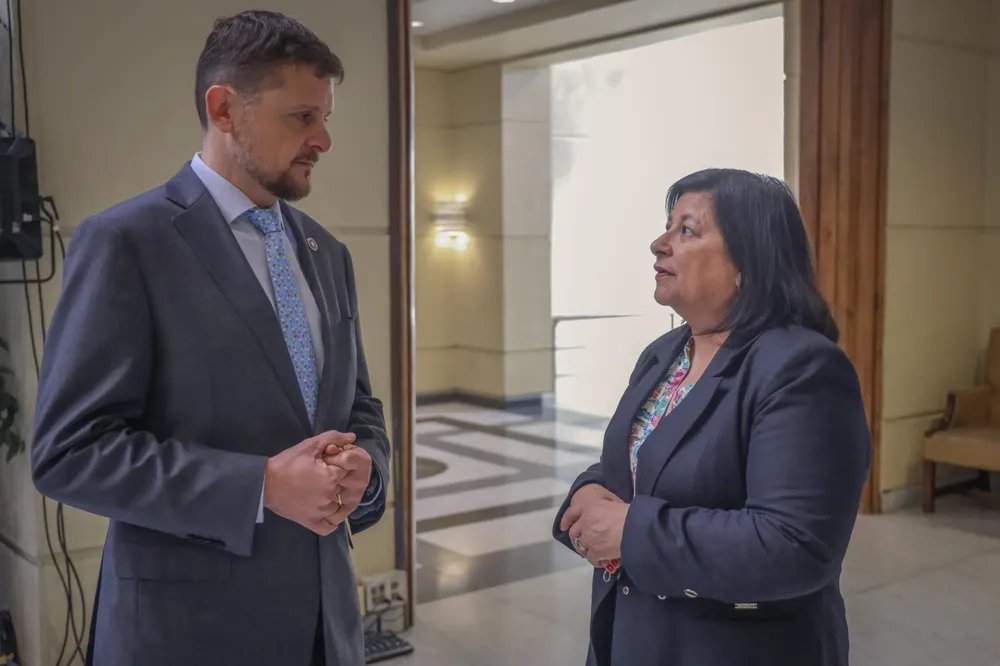 Stephan Schubert y Marcia Raphael