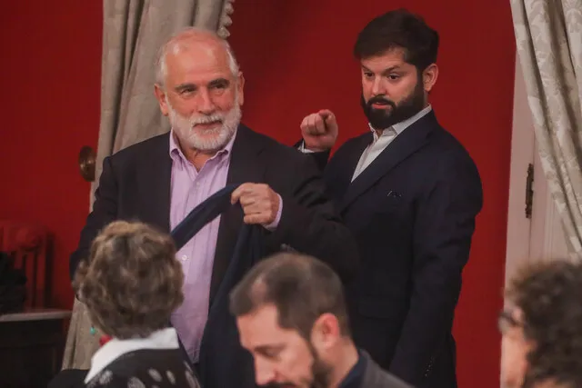Presidente Boric 📷 SEBASTIAN BELTRAN GAETE / AGENCIUNO
