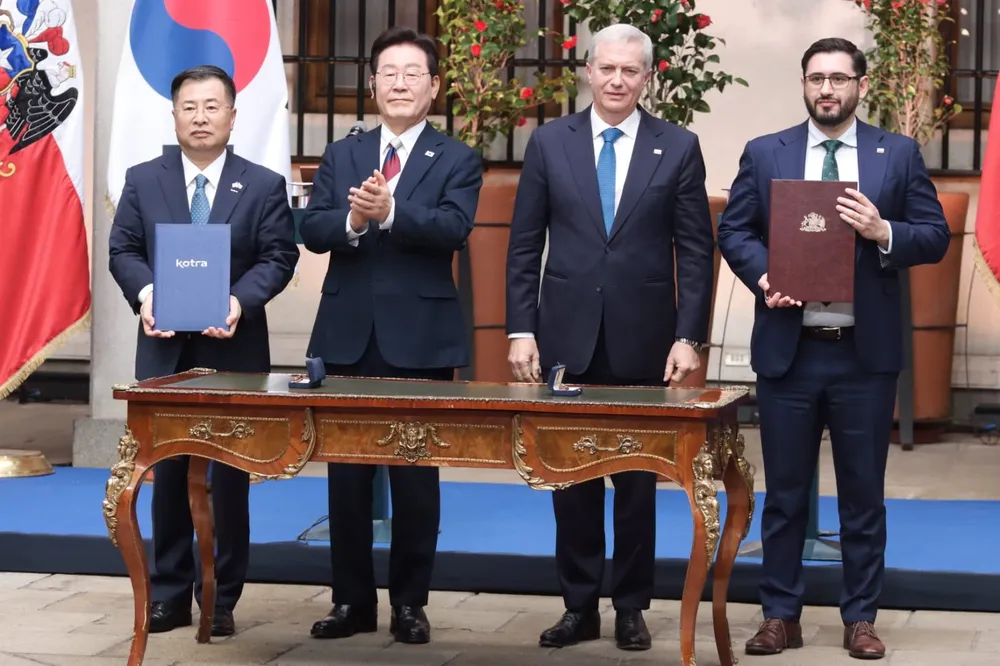Presidente Kast y Presidente Lee Jae Myung en visita oficial / CRISTIAN GONZALEZ / THE TIMES LATINO