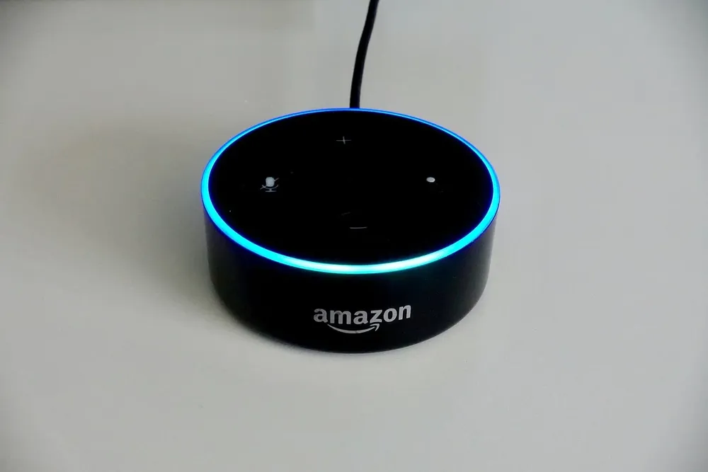 Amazon Alexa Echo dispositivo con interfaz de inteligencia artificial avanzada 