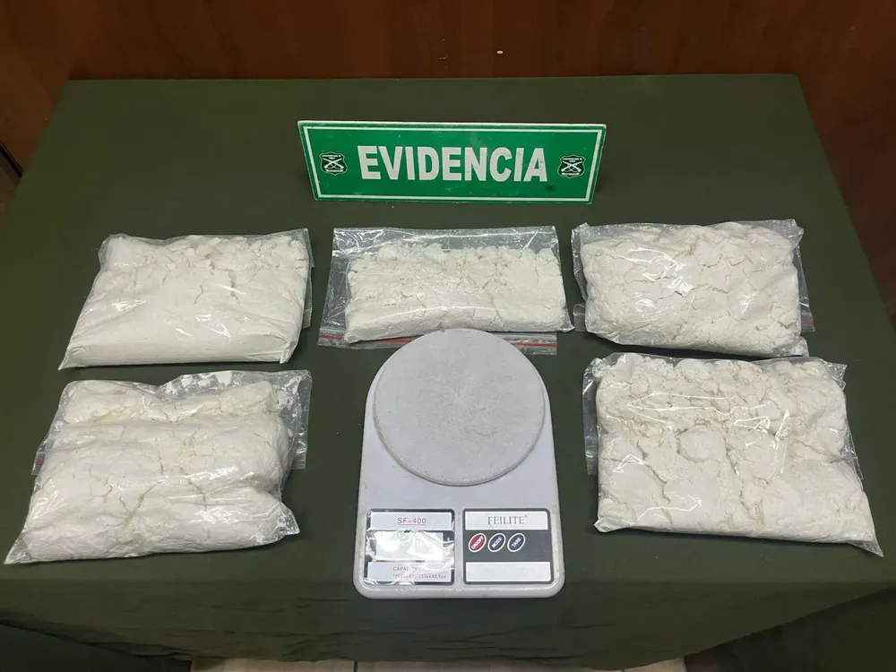 Carabineros Drogas 📷Carabineros de Chile