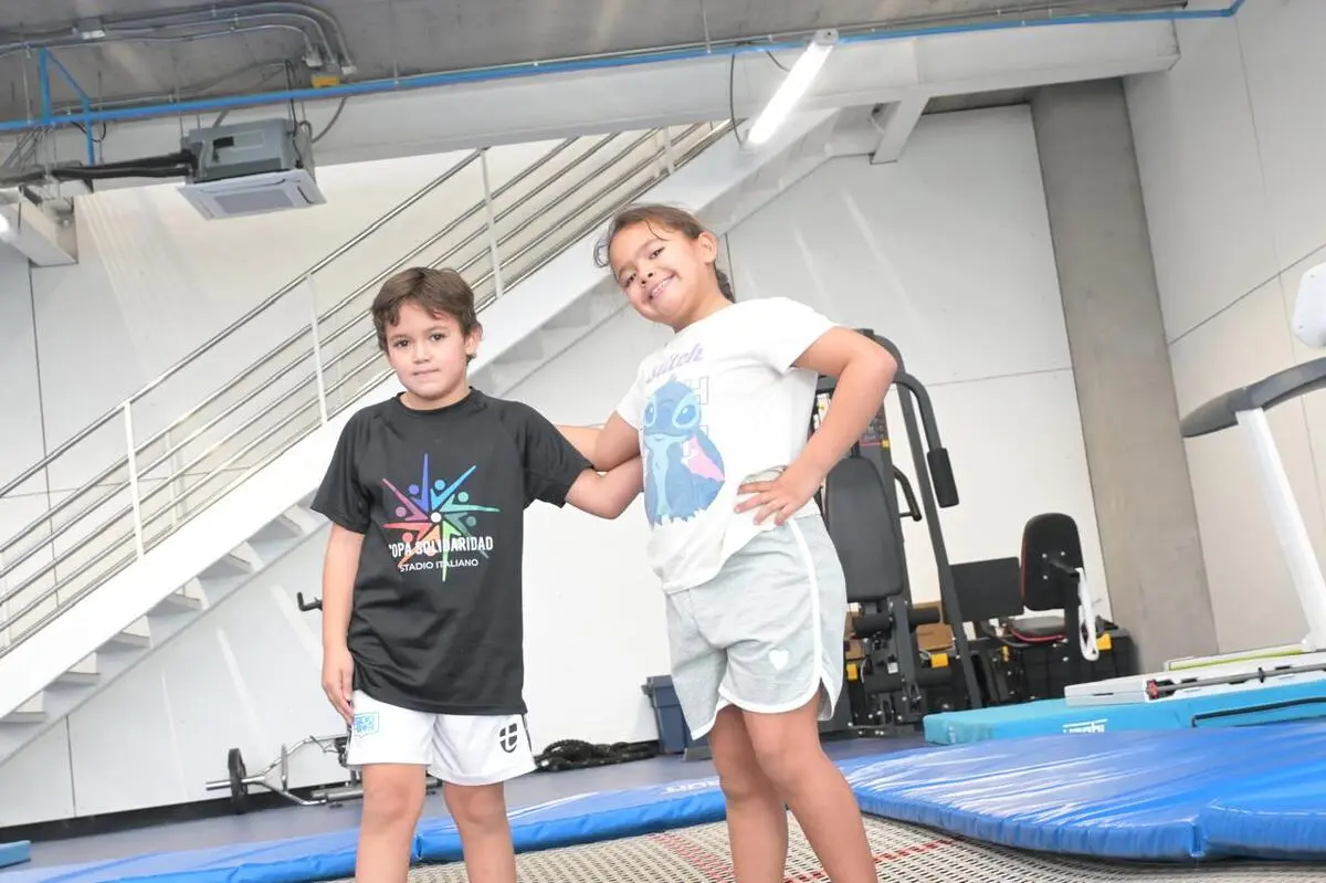 Lucas y Maite Burboa