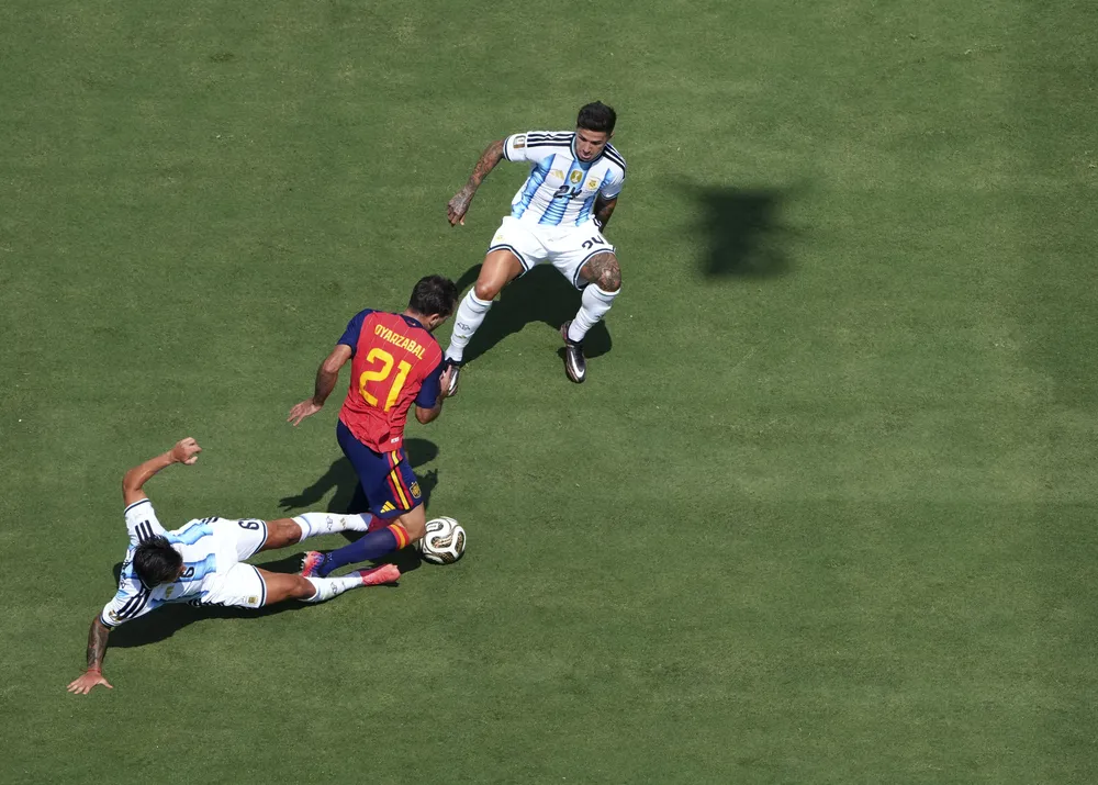 España vence 1-0 a Argentina: Crónica del encuentro / Xinhua