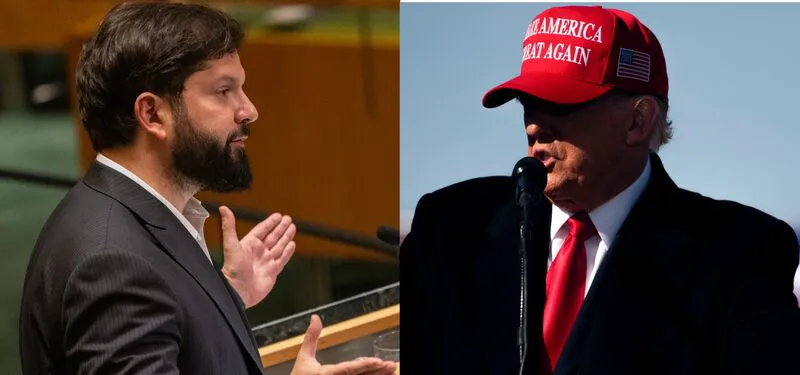 Gabriel Boric Donald Trump