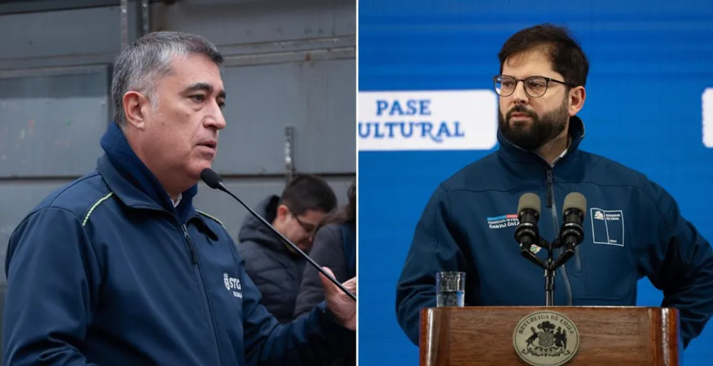 Mario Desbordes y Presidente Boric