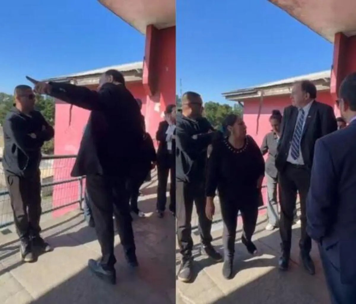 El objetivo de la visita de Iván Poduje era mostrar su compromiso 