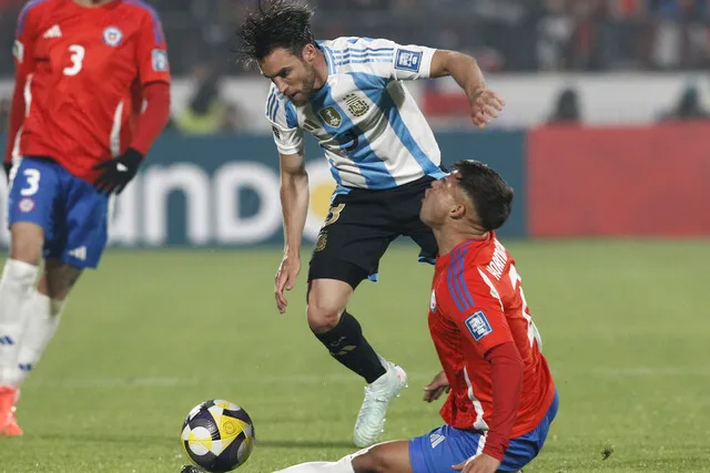 La Roja de Chile 📷 ERNESTO GUEVARA/AGENCIAUNO