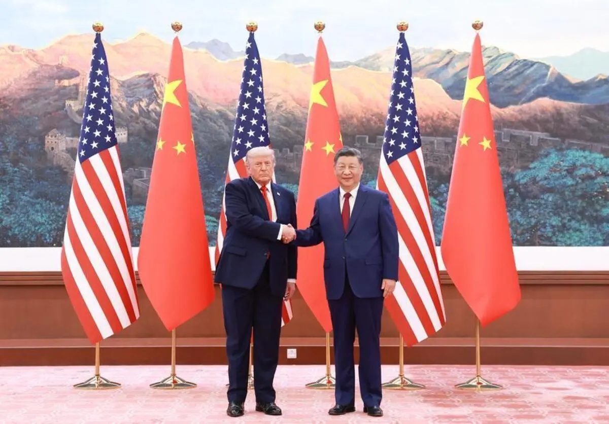 Xi Jinping y Donald Trump / Xinhua/Ding Lin