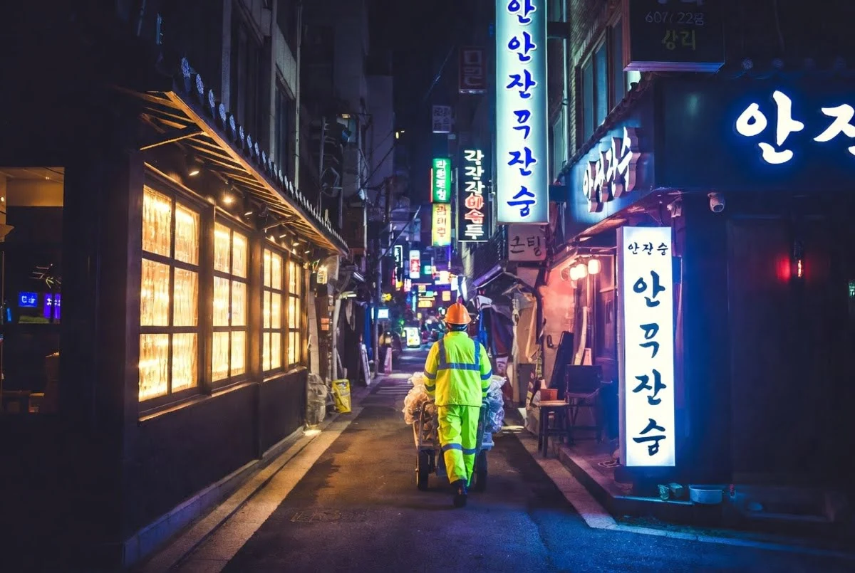 Trabajador de Corea del Sur / The Times Latino