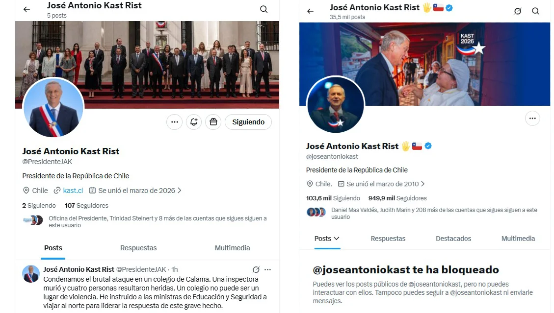 Presidente José Antonio Kast en X