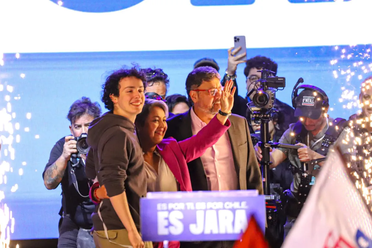 Cierre Campaña Jeannette Jara Fotógrafo Cristian Daniel González Henríquez para The Times en Español