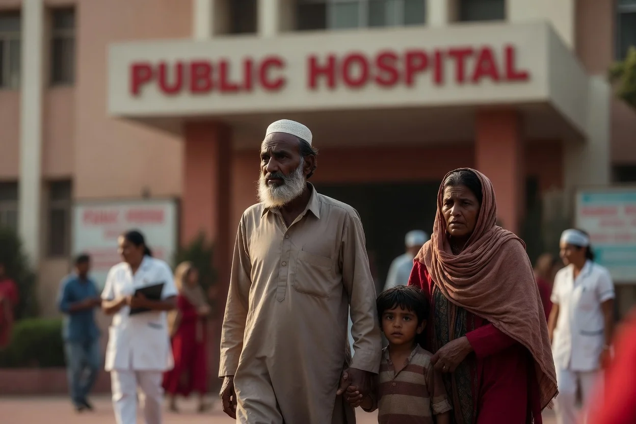 Familia afectada por el brote de VIH en hospital público de Karachi, Pakistán / The Times Latino