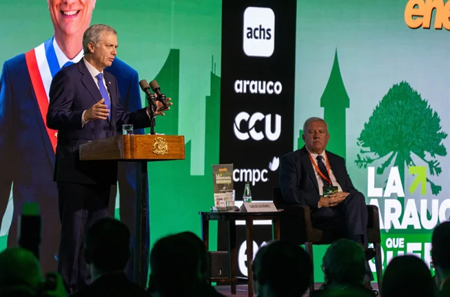 Presidente José Antonio Kast en Encuentro Empresarial de La Araucanía / Prensa Presidencia