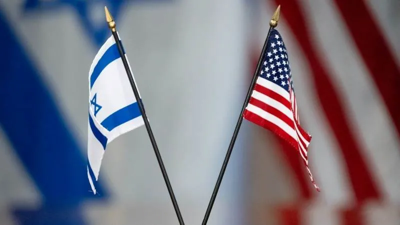 Banderitas Israel y Estados Unidos E P A - E F E / M I C H A E L R E Y N O L D 