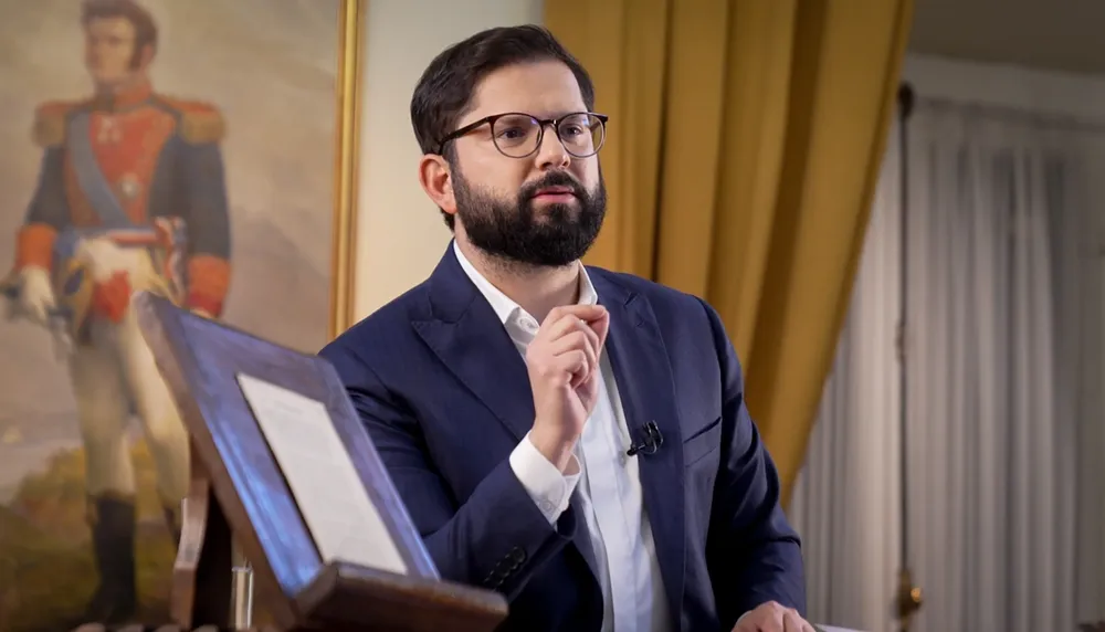 Presidente Boric 📷 Prensa Presidencia