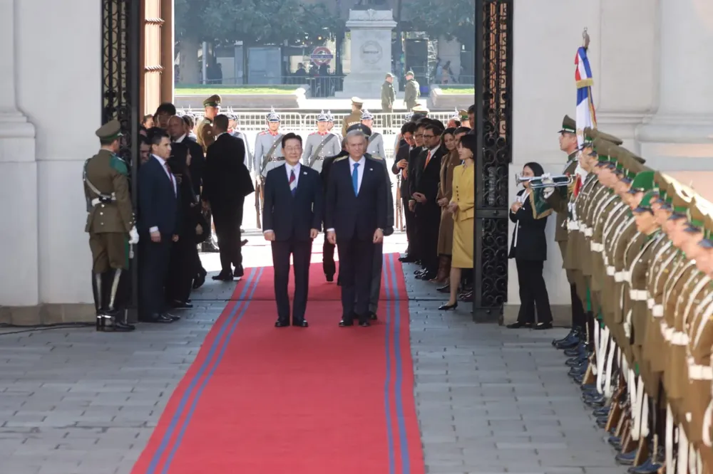 Presidente Kast y Presidente Lee Jae Myung en visita oficial / CRISTIAN GONZALEZ / THE TIMES LATINO
