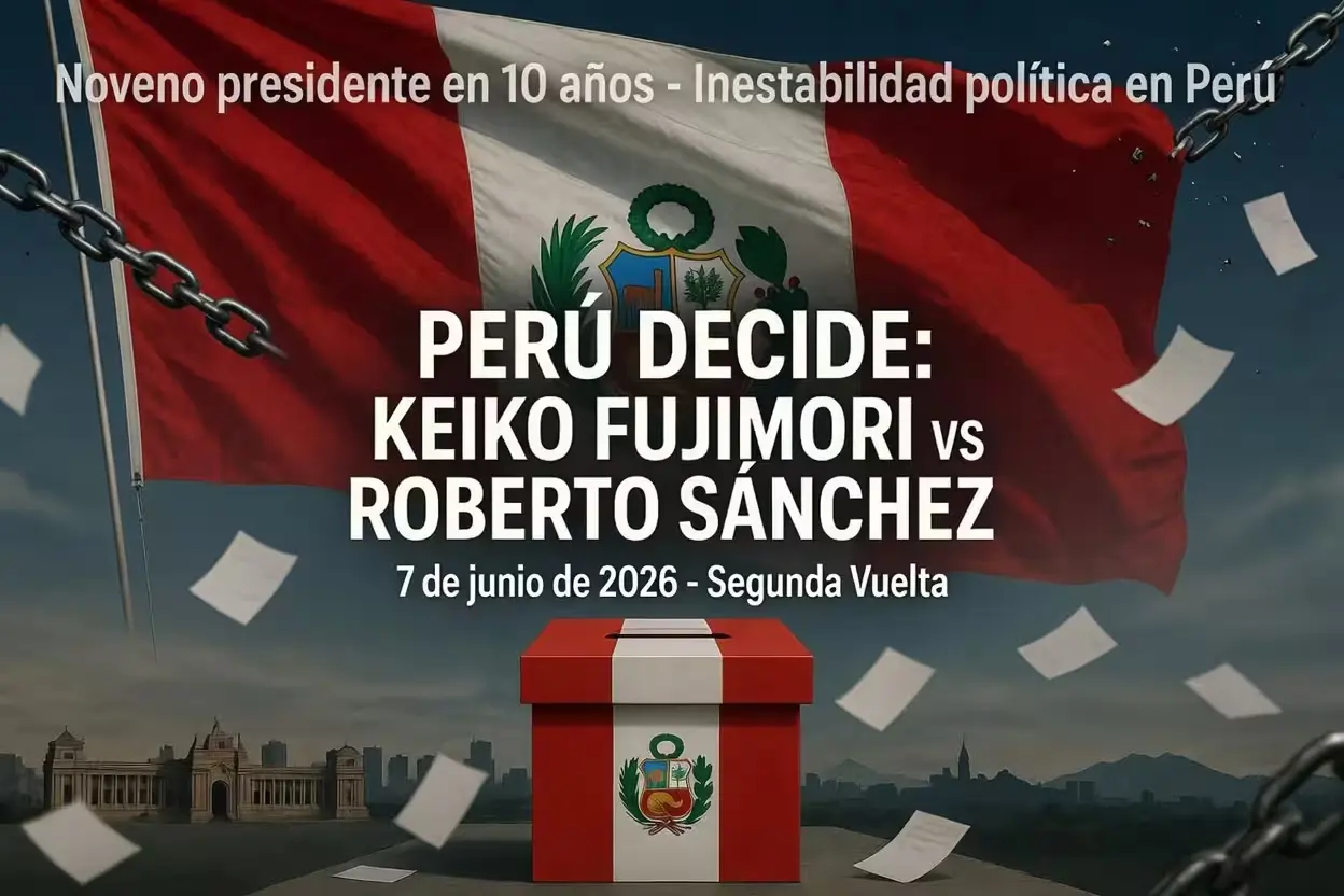Keiko Fujimori y Roberto Sánchez en balotaje por la presidencia de Perú 2026 / The Times Latino