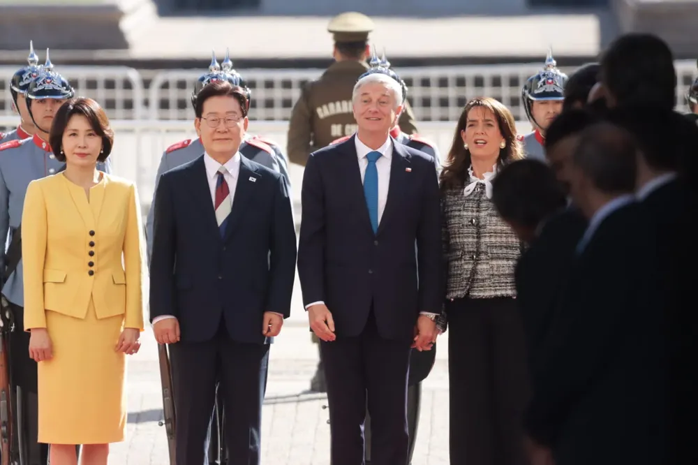 Presidente Kast y Presidente Lee Jae Myung en visita oficial / CRISTIAN GONZALEZ / THE TIMES LATINO