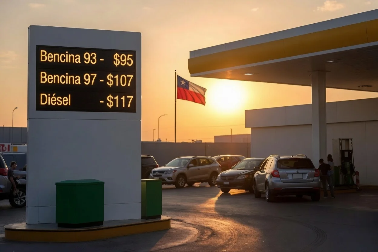 Bajas d elos Combustibles en Servicentros de Chile / The Times Latino