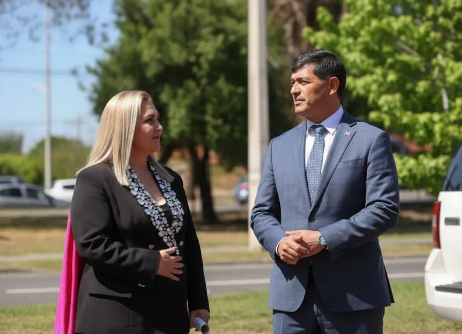 Pamela Jiles y Franco Parisi