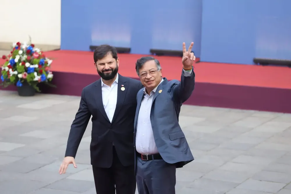 “Democracia Siempre”: Presidente Boric lidera cumbre progresista Fotógrafo Cristian Daniel González Henríquez para The Times en Español