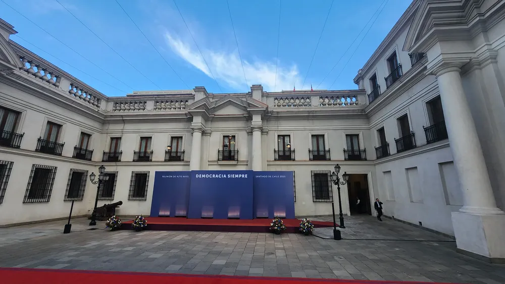 Reunión de Alto Nivel “Democracia Siempre” Fotógrafo Cristian Daniel González Henríquez para The Times en Español 