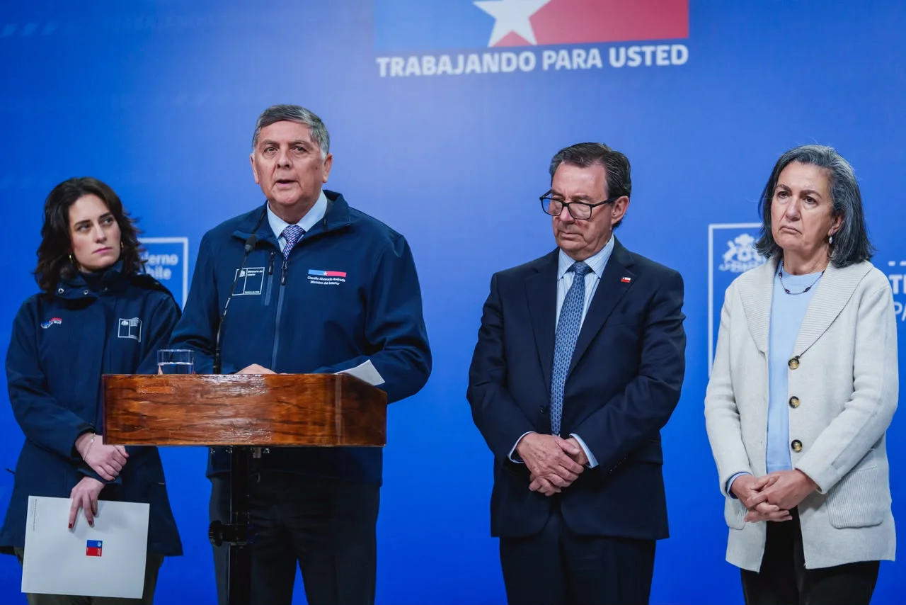Claudio Alvarado y Fernando Barros / Segegob