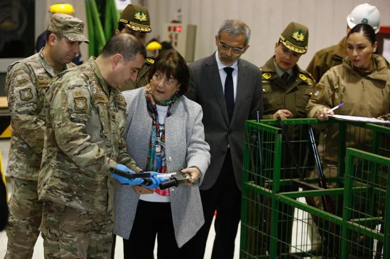 Militares en Colchane Agencia uno
