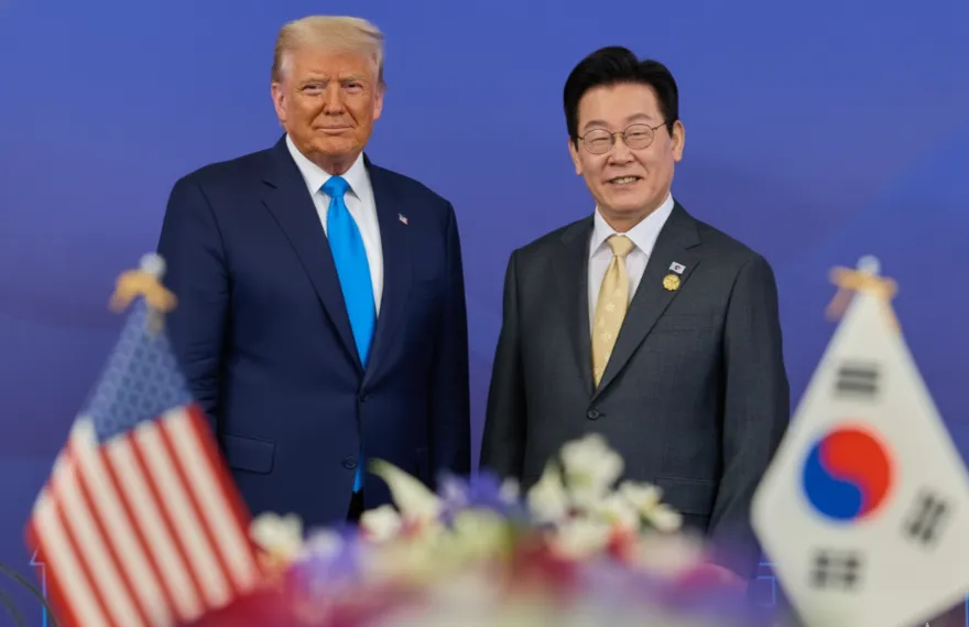 Donald Trump y Lee Jae Myung