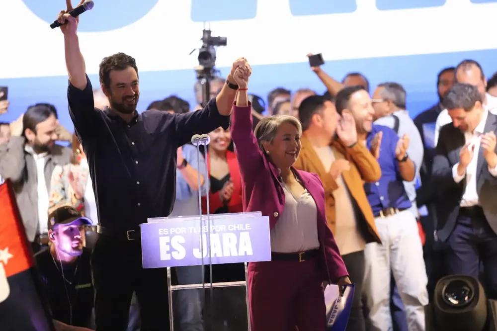 Cierre Campaña Jeannette Jara Fotógrafo Cristian Daniel González Henríquez para The Times en Español
