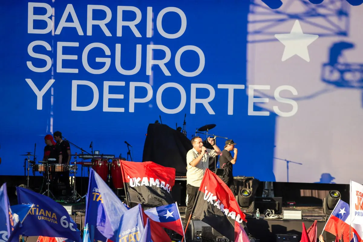Cierre Campaña Jeannette Jara  Fotógrafo Cristian Daniel González Henríquez para The Times en Español