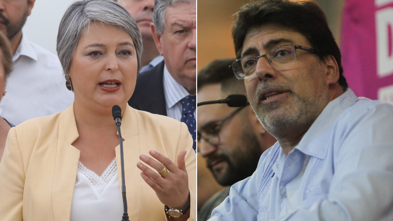  Jeannette Jara - Daniel Jadue  Agencia Uno 