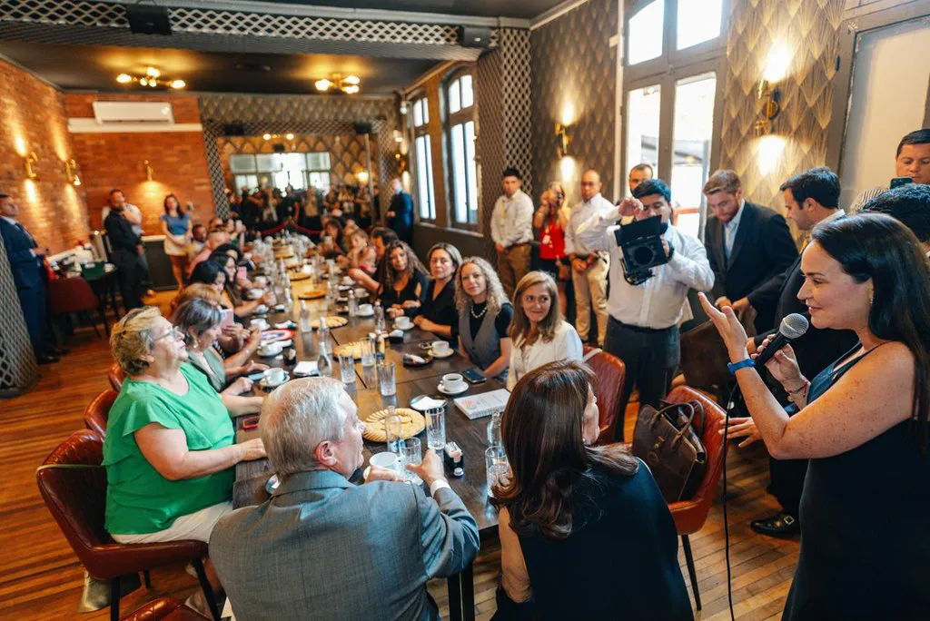 José Antonio Kast y Carol Bown