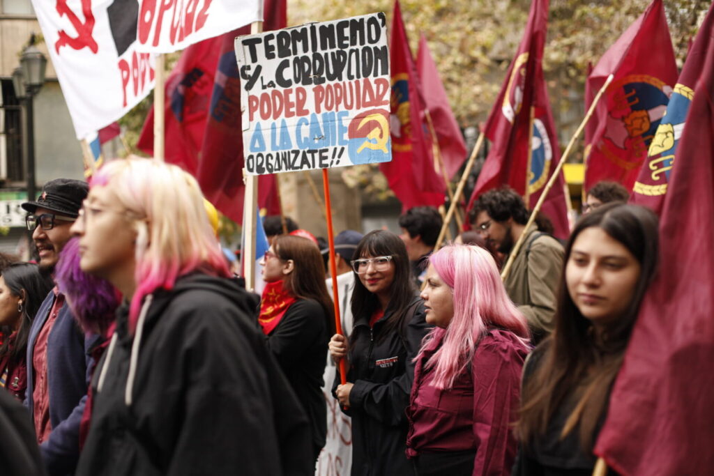 Marcha De La Cut En Conmemoración Del Día De Las Y Los Trabajadores