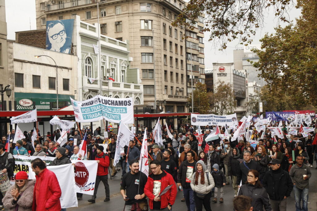 Marcha De La Cut En Conmemoración Del Día De Las Y Los Trabajadores