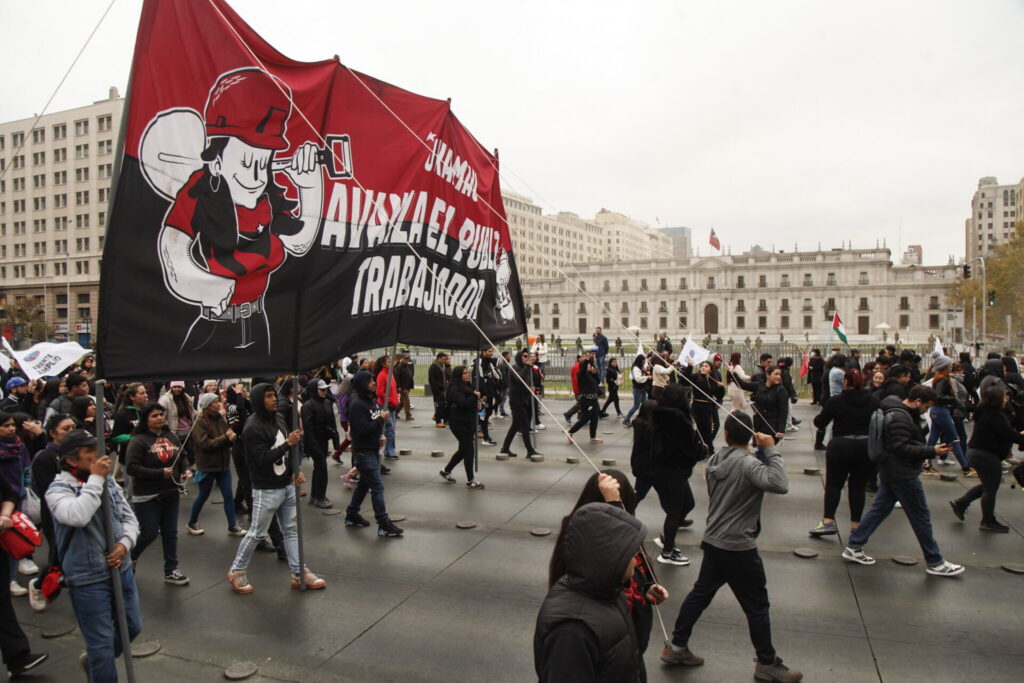 Marcha De La Cut En Conmemoración Del Día De Las Y Los Trabajadores