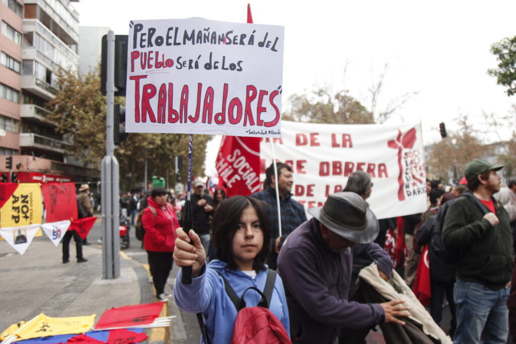 Marcha De La Cut En Conmemoración Del Día De Las Y Los Trabajadores