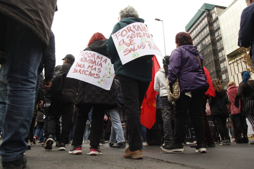 Marcha De La Cut En Conmemoración Del Día De Las Y Los Trabajadores