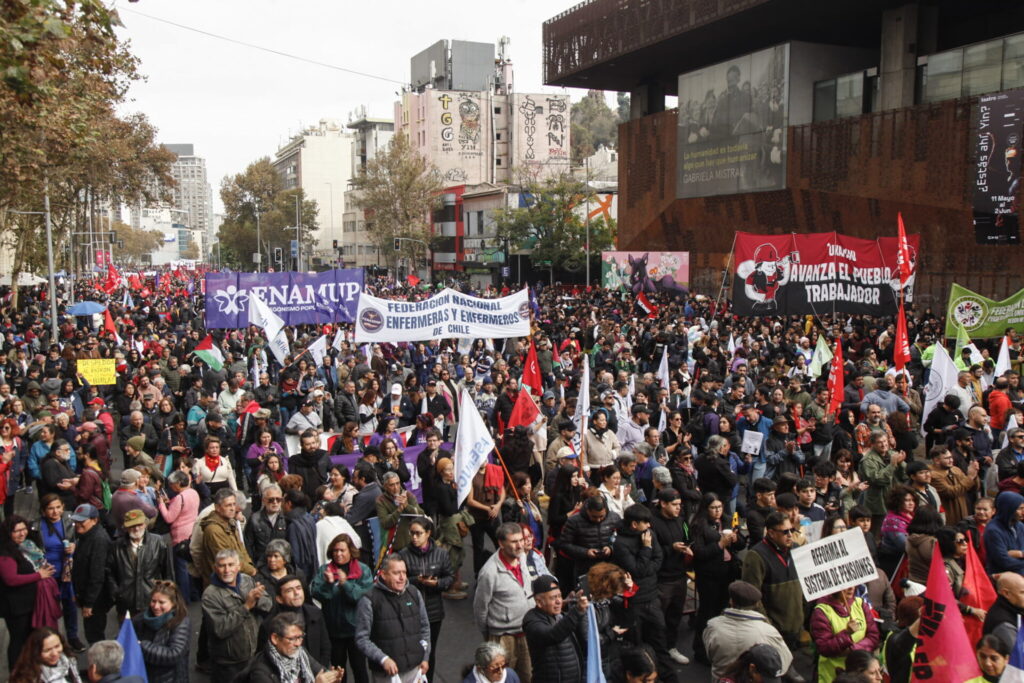 Marcha De La Cut En Conmemoración Del Día De Las Y Los Trabajadores